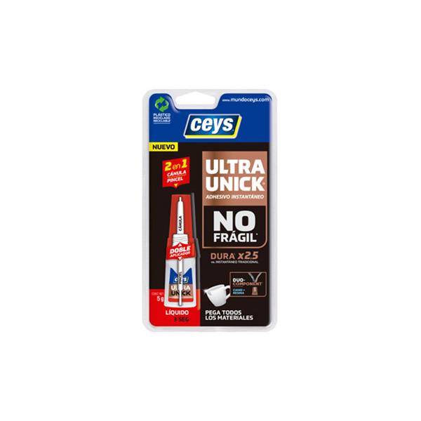 ADHESIVO INSTANTANEO ULTRAUNICK 2 EN 1 5 GR CEYS