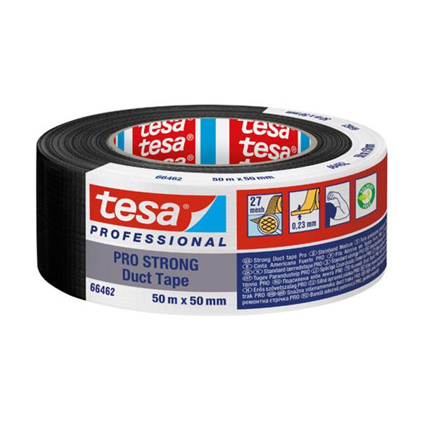 CINTA AMERICANA ECO PRO STRONG 50 M X 50 MM NEGRO TESA