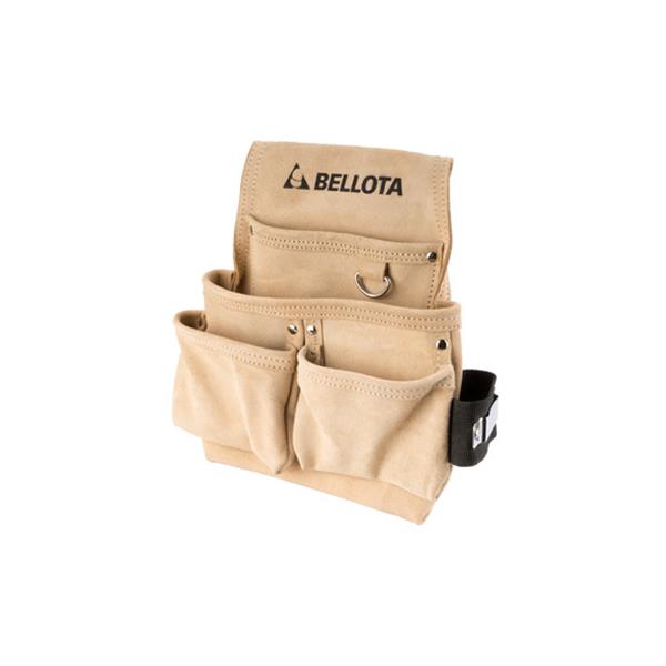 BOLSA PORTAHERRAMIENTAS DE PIEL  4 BOLSILLOS