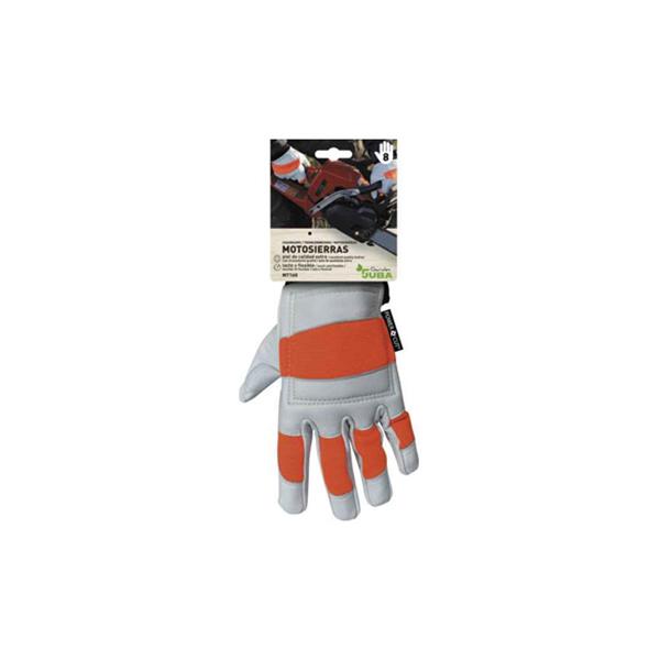 GUANTE PIEL CABRA MOTOSIERRA TALLA 8 JUBA