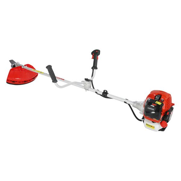 DESBROZADORA GASOLINA 42.7 CC. MOTOR 2T CON CABEZAL AUTOMATICO Y DISCO. &Oslash; DE CORTE 43 CM.