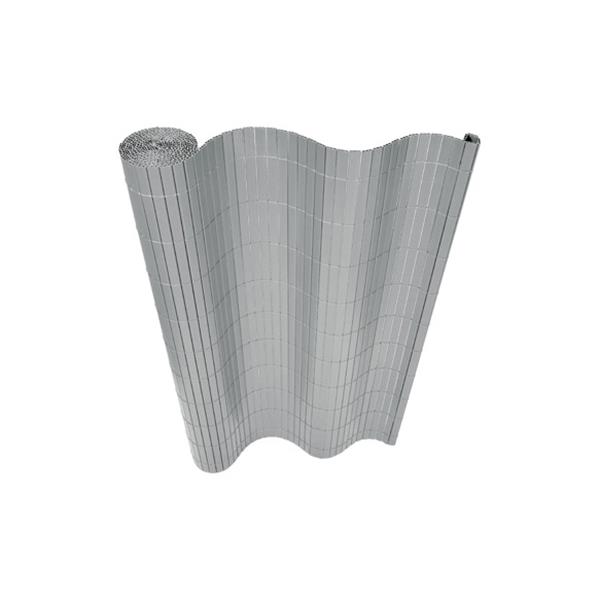 CA&Ntilde;IZO PVC REFORZADO 2 TABIQUES 19 MM 2 X 3 M GRIS