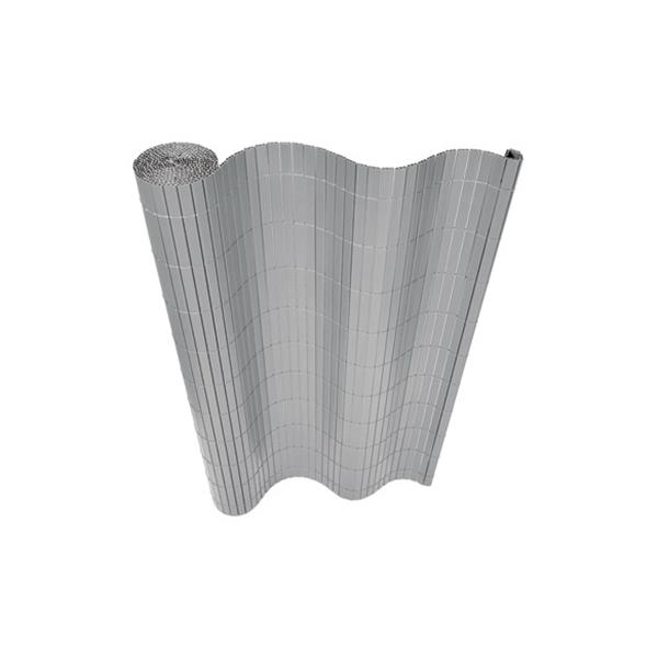 CA&Ntilde;IZO PVC REFORZADO 2 TABIQUES 19 MM 1,5 X 3 M GRIS