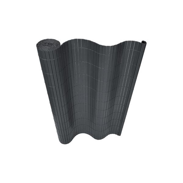 CA&Ntilde;IZO PVC REFORZADO 2 TABIQUES 19 MM 2 X 3 M ANTRACITA