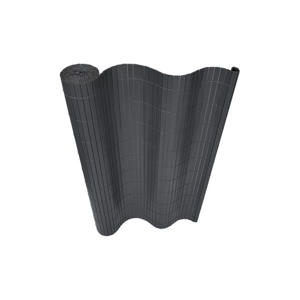 CA&Ntilde;IZO PVC REFORZADO 2 TABIQUES 19 MM 1 X 3 M ANTRACITA