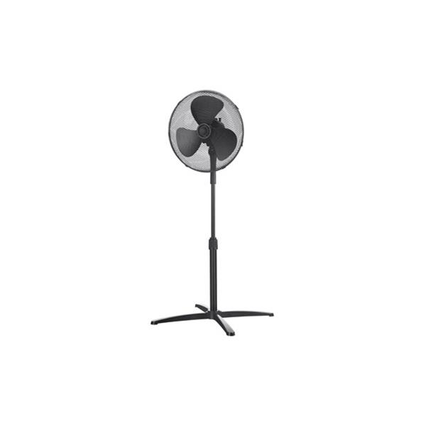 VENTILADOR DE PIE NEGRO &Oslash; 40 CM 40 WT