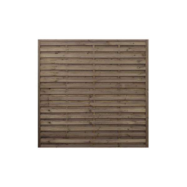 PANEL DE MADERA CON MARCO NOA 180 X 180 CM MARRON