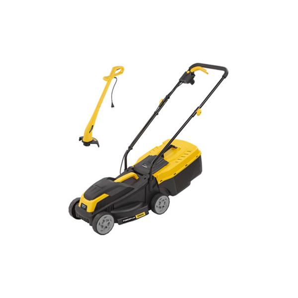 CORTACESPED ELECTRICO 1300 W + CORTABORDES 250 W ANCHO CORTACESPED 32 CM