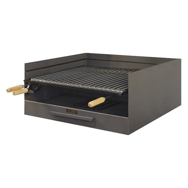 CAJON BARBACOA CON PARRILLA INOX PAELLERA 72 X 60 X 32 CM