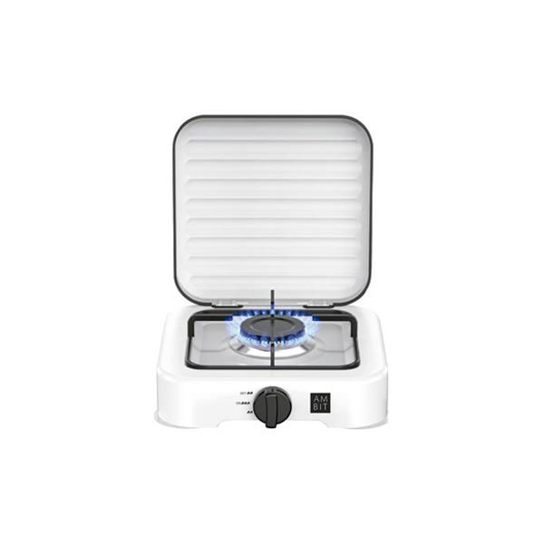 COCINA CAMPING GAS CON TAPA 1 FUEGO AMBIT