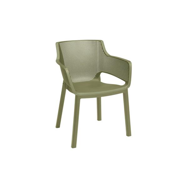SILLON RESINA ELISA VERDE
