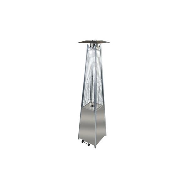 ESTUFA GAS EXTERIOR PIRAMIDE GRIS 13 KW