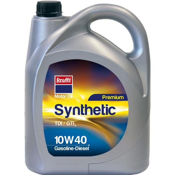 ACEITE MOTOR 5 LT TDI/GTI 10W40 SINTENTICO KRAFFT