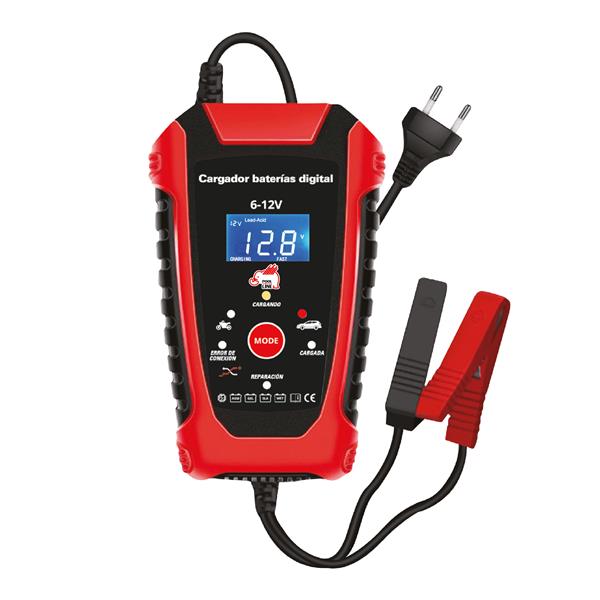 CARGADOR BATERIAS COCHE 12V Y MOTO 6V  POOL LINE