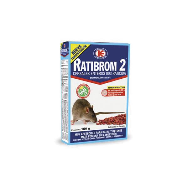 RATICIDA CON CEREALES 150 GR RATIBROM-2