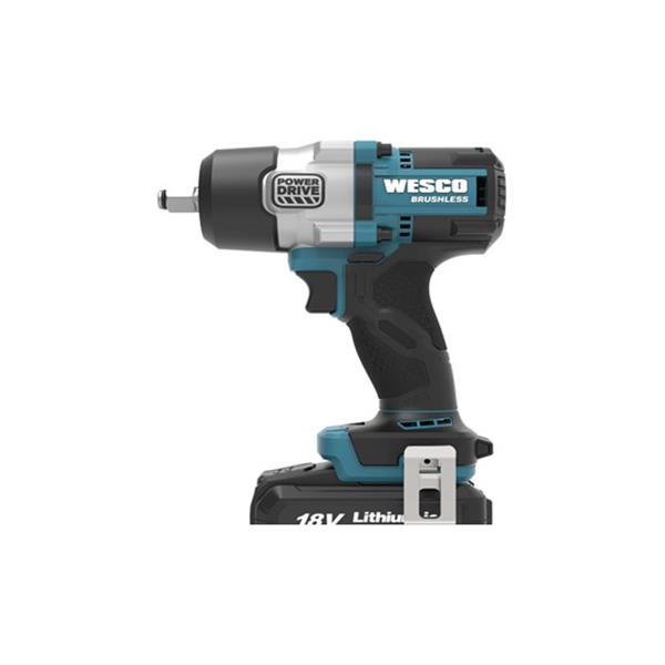 LLAVE DE IMPACTO 1/2 " 700NM  1 BATERIA 4.0 AH Y CARGADOR WESCO