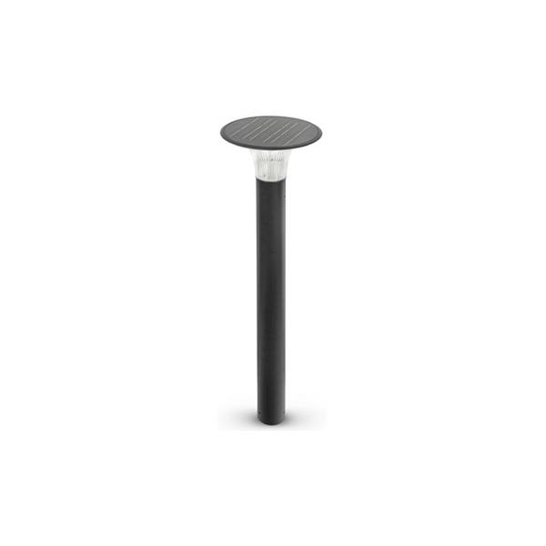 APLIQUE LED SOLAR GOLIAT COLUMNA 2200 LM C/SENSOR PRESENCIA HASTA 80M2 Y 15H IP65 3000K 4000K