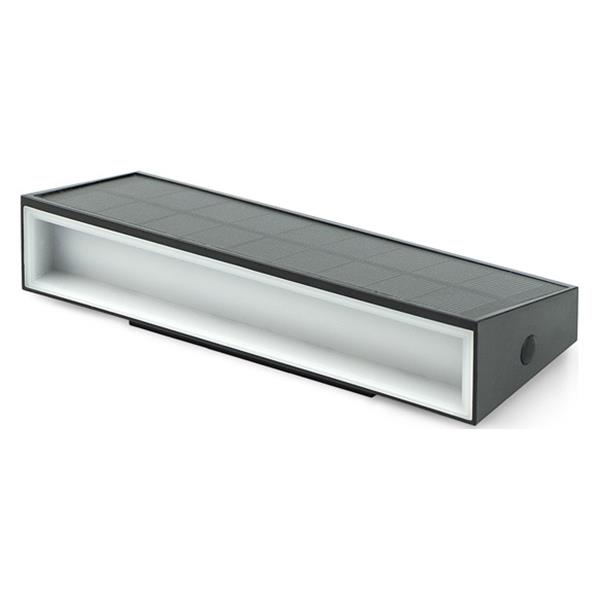 APLIQUE LED SOLAR VETA 700LM SENSOR CREP. 26H IP44  4000K 60&ordm; LUZ DECORATIVA