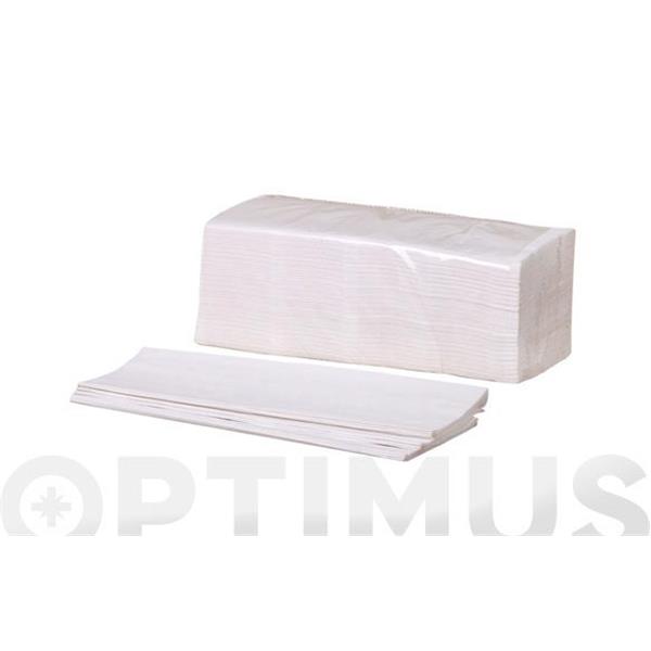TOALLA DE MANO PAPEL PLEGADO V 2 CAPAS 196 SERVICIOS