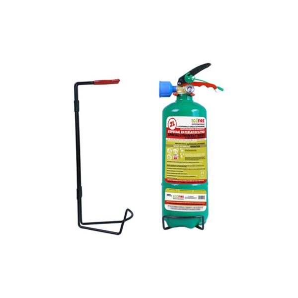 EXTINTOR PARA BATERIAS COCHE ECOFIRE 2L
