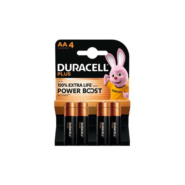 PILA ALCALINA POWER BOOST LR06-AA BL 4 UD DURACELL
