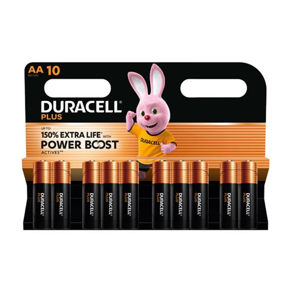 PILA ALCALINA POWER BOOST LR06-AA PACK 10 DURACELL