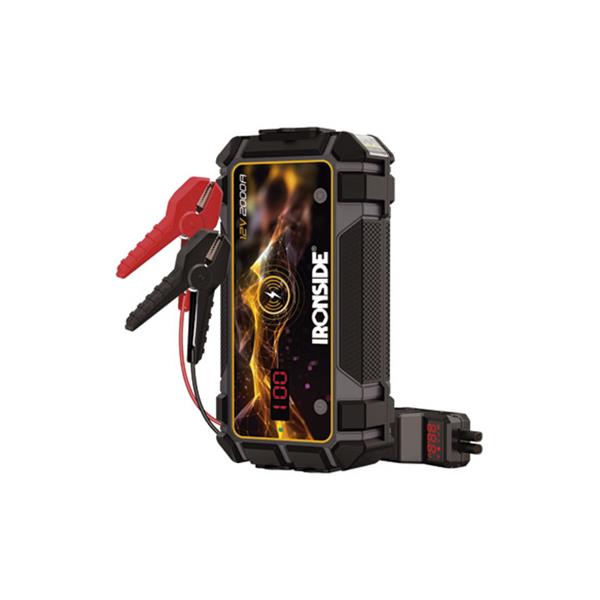 ARRANCADOR BATERIA COCHE JUMP STARTER POWER BANK 12000 MAH IRONSIDE