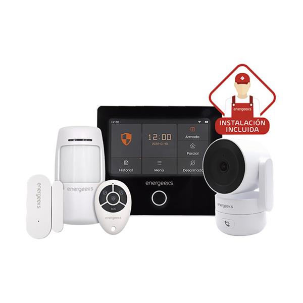 ALARMA WIFI-GSM + CAMARA INTERIOR SENTINEL PRO SISTEMA CONECTADO A WIFI