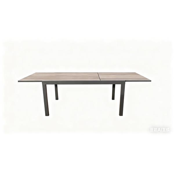 MESA ALUMINIO TABLERO DPC EXTENSIBLE 165-261X100 CM