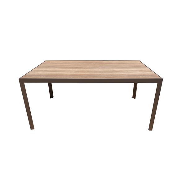 MESA ALUMINIO TABLERO DPC RECTANGULAR 170X100 CM