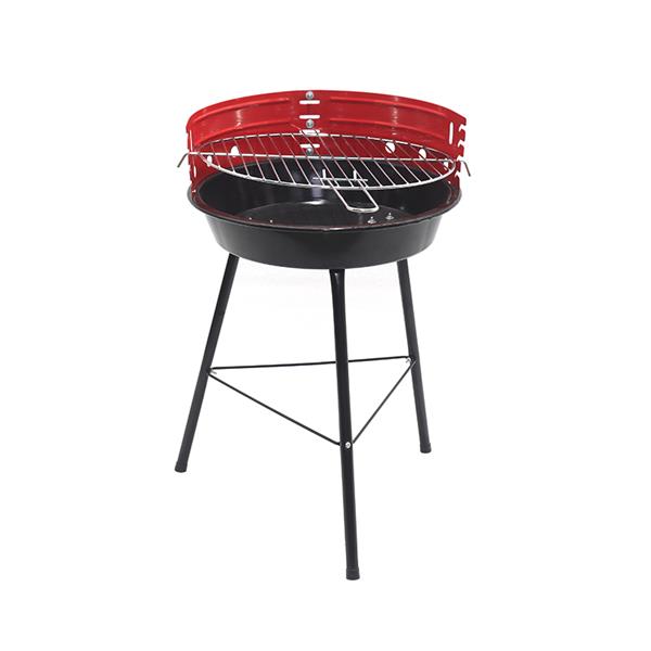 BARBACOA CARBON REDONDA 47X35X56CM