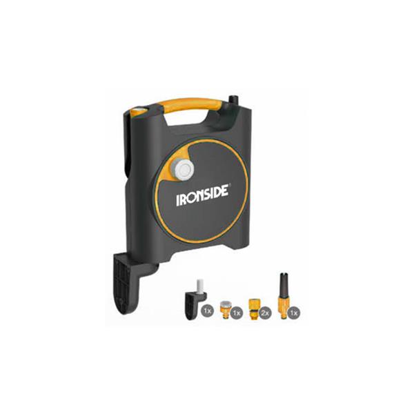 ENROLLADOR MANGUERA MINI CON MANGUERA 10 MT 266 X 148 X 440 MM IRONSIDE