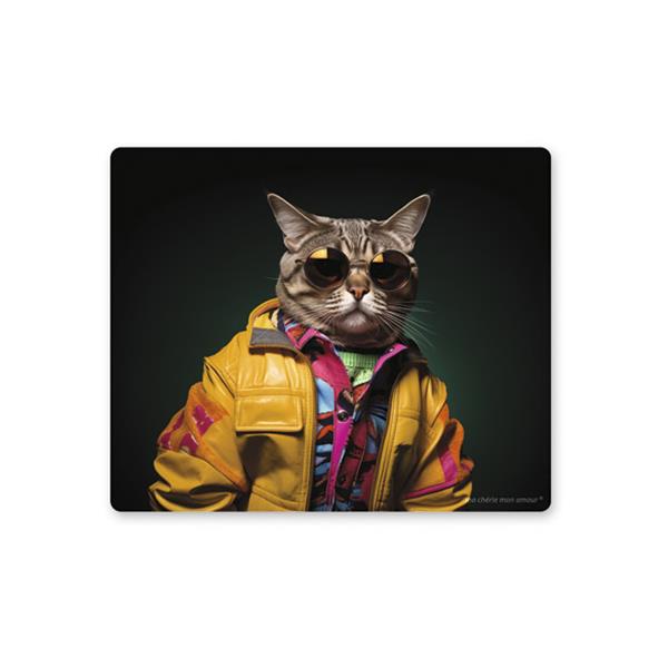 ALFOMBRA VINILICA MOUSE MULTIUSOS 23X19CM FILOU GATO