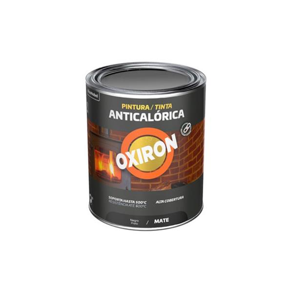 PINTURA ANTICALORICA OXIRON 750 ML NEGRO