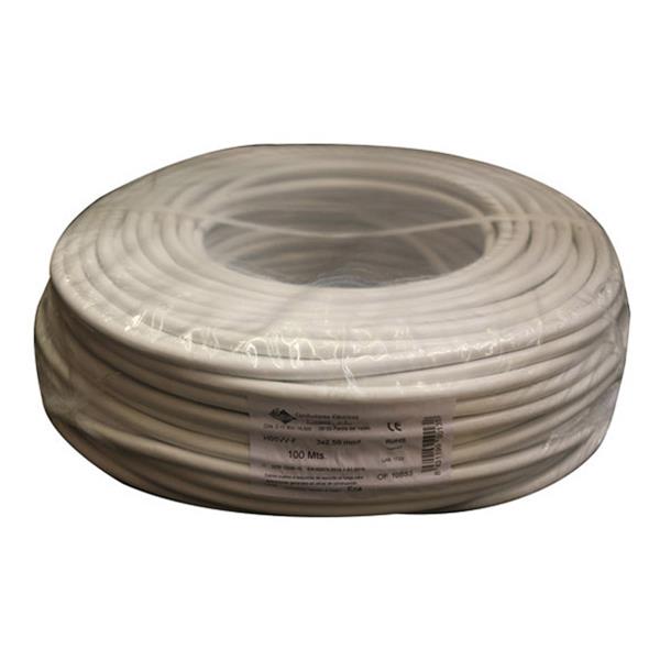 CABLE MANGUERA DE 0,5 KW EXTER. RVK 4 X 2,5 MM 25 BLANCO