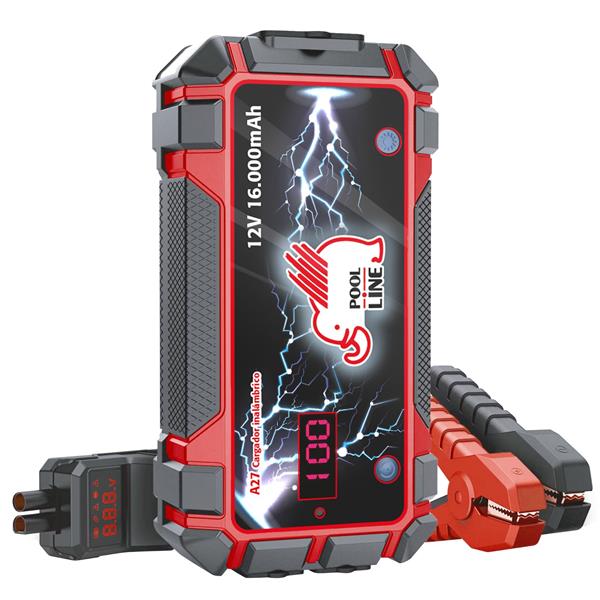 ARRANCADOR BATERIA COCHE 12V 16.000MAH