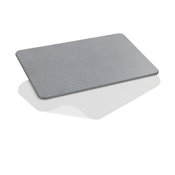 ALFOMBRA DE BA&Ntilde;O DIATOMITA GRIS 39 X 1 X 60 CM