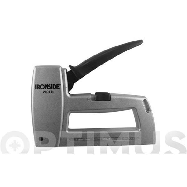 GRAPADORA COMBINADA 2002N 6 - 14 MM Y CLAVOS DE 15 MM IRONSIDE 