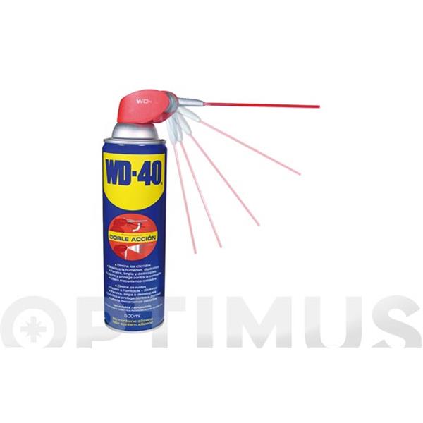ACEITE LUBRICANTE MULTIUSOS DOBLE ACCION SPRAY 500 ML WD-40 