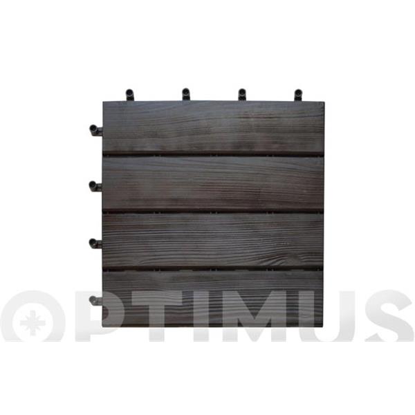LOSETA POLIPROPILENO IMITACION MADERA 38 X 38 X 17 MM 6 UD, NORTENE