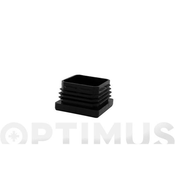 CONTERA CUADRADA INTERIOR 40 X 40 MM NEGRA