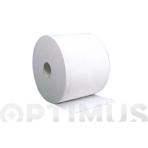 BOBINA PAPEL CELULOSA INDUSTRIAL TULIPAN GRANDE PACK 2 ROLLOS 450 MT