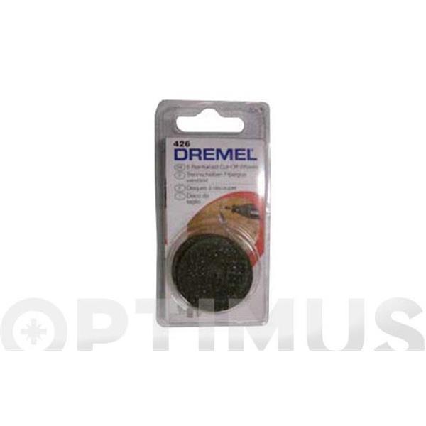 DISCO ESMERIL DE CORTE REFORZADO 5 UDS &Oslash; 32 MM ACCESORIOS 2615042632 DREMEL 