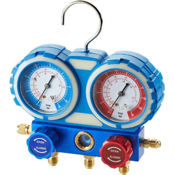 ANALIZADOR 80 SECO 2 VIAS CON PROTECCION PARA R22/R134A/R404A/R407C CONEXION 1/4 SAE