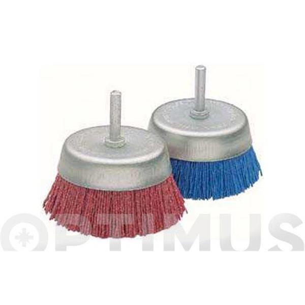 CEPILLO TAZA INDUSTRIAL DE NYLON &Oslash;50MM GRANO GRUESO 50826-50B BELLOTA