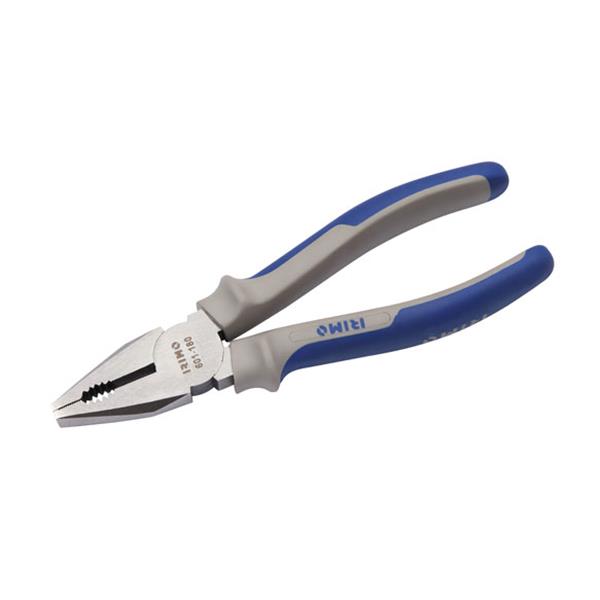 ALICATE UNIVERSAL CON MANGO BIMATERIAL, 180MM  601-180-1 IRIMO