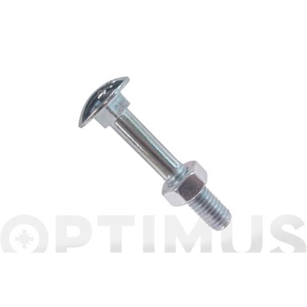 TORNILLO C/RED. C/CUADR. DIN 603/934 5.6 M- 10 X 25 MM ZINCADO
