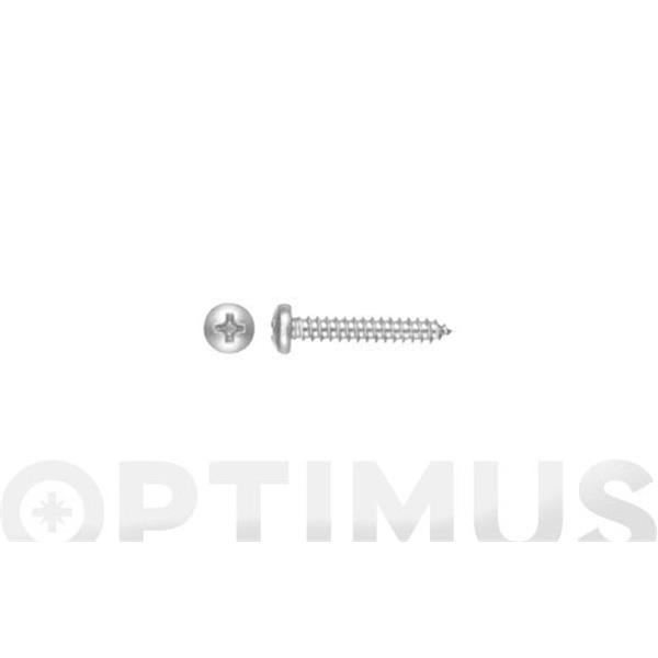 TORNILLO CHAPA C/ PHILLIPS ALOM. DIN 7981 5,5 X 032 MM ZINCADO