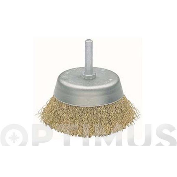 CEPILLO TAZA DE ACERO LATONADO PARA BRICOLAJE &Oslash;50MM BELLOTA