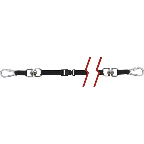 LANYARD CON MOSQUETON UV RESISTANT CON QUITAVUELTAS ACO  66112  EGAMASTER